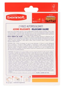 Fasce Autoriscaldanti Monouso Per Dolori Collo Spalla Polso 29x9 Bennet - Foto 3