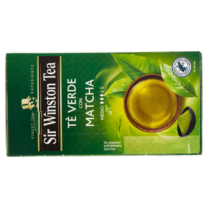 Tè Verde Con Matcha 20x1,75g Bustine Sir Winston Tea - Foto 3
