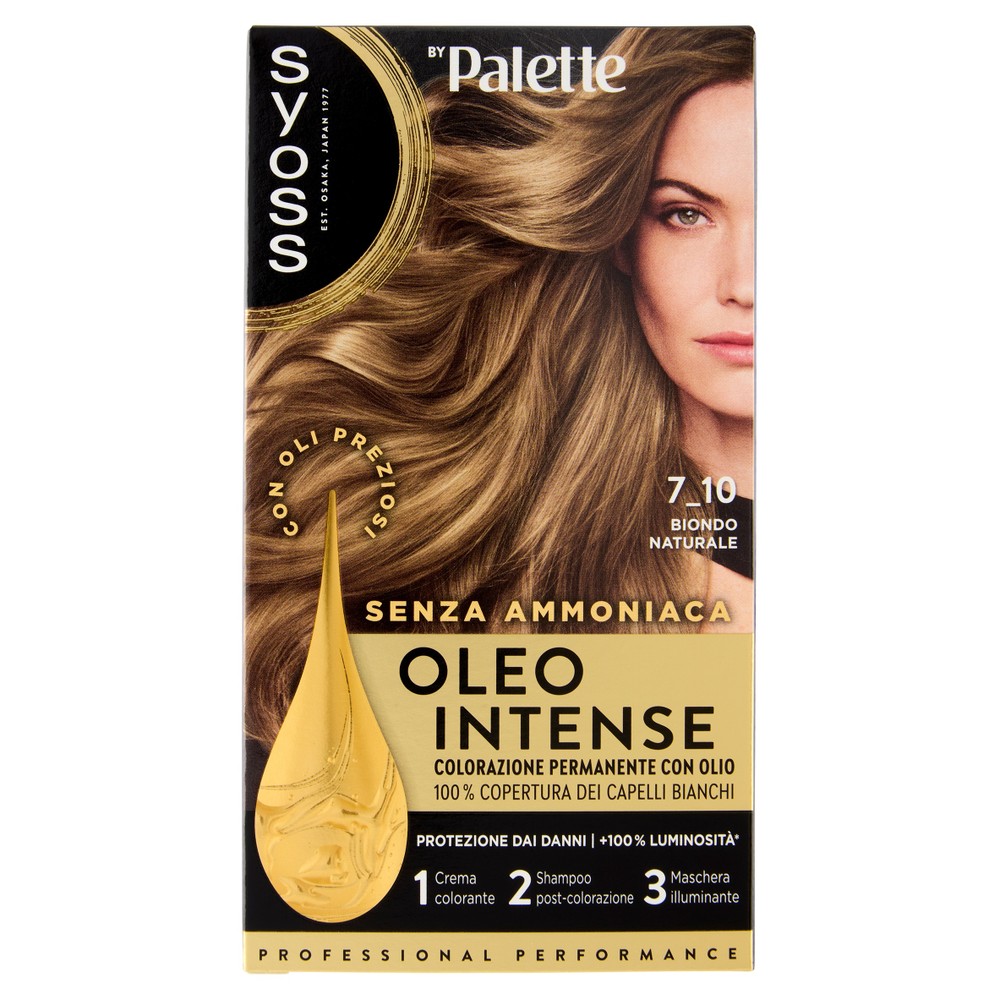 Colorazione Capelli Oleo 7.10 Biondo Naturale Syoss By Palette - Foto 1