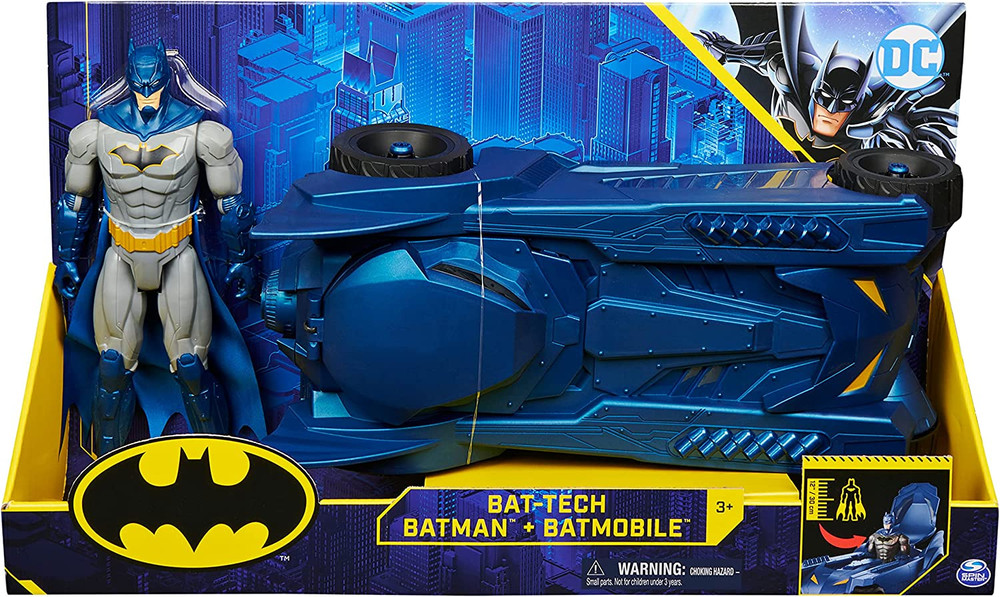 Batmobile Con Batman Spinmaster