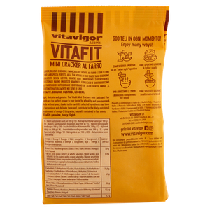 Vitafit Cracker Farro E Semi Di Lino Vitavigor - Foto 3