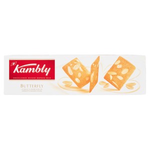 Biscotti Butterfly Al Burro E Mandorle 40x2,5g Kambly - Foto 1