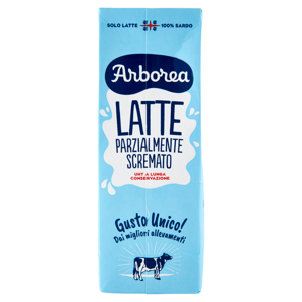 Latte Uht Parzialmente Scremato Arborea