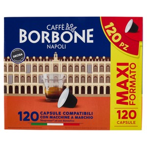 Capsule Miscela Decisa Compatibili Sistema Nespresso Caffe' Borbone, - Foto 1