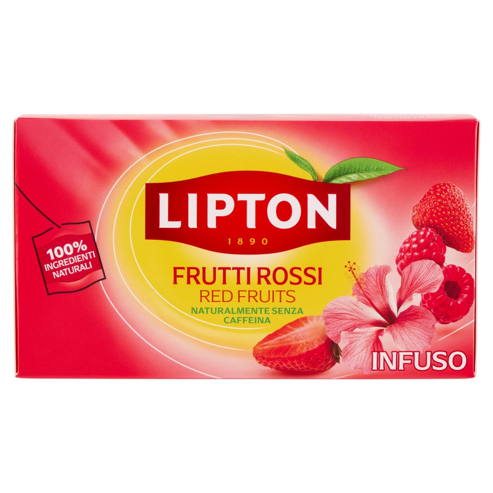 Infuso Frutti Rossi Lipton, Conf.20 Filtri - Foto 1
