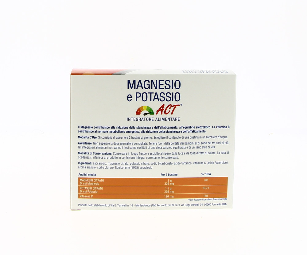 Magnesio E Potassio Act Buste - Foto 2