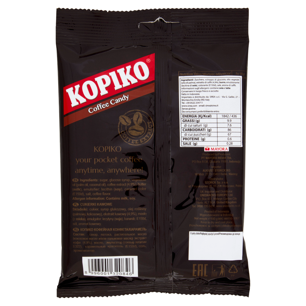 Caramelle Dure Coffee Candy Gusto Caffè Kopiko - Foto 3