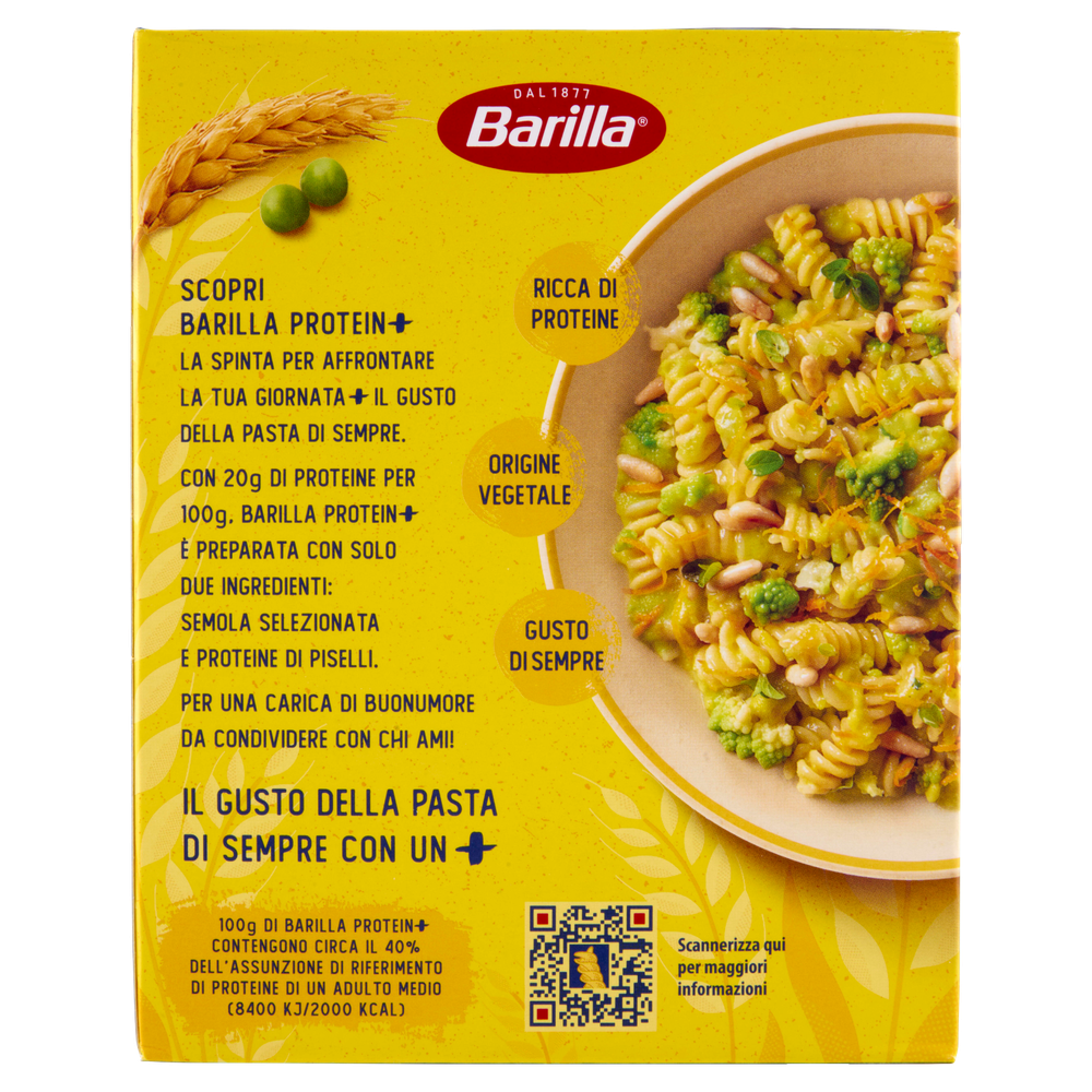 Pasta Fusilli Protein+ Barilla - Foto 3