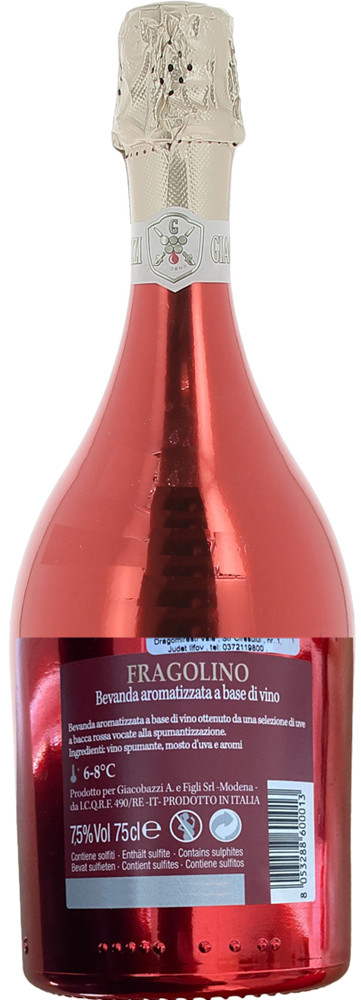 6 Delizioso Fragolino Spumante Dolce Giacobazzi - Foto 2