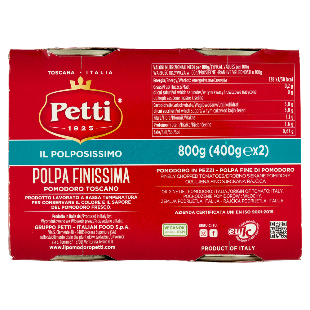 Polpa Di Pomodoro Finissima Il Polpissimo 2x400g Petti - Foto 3