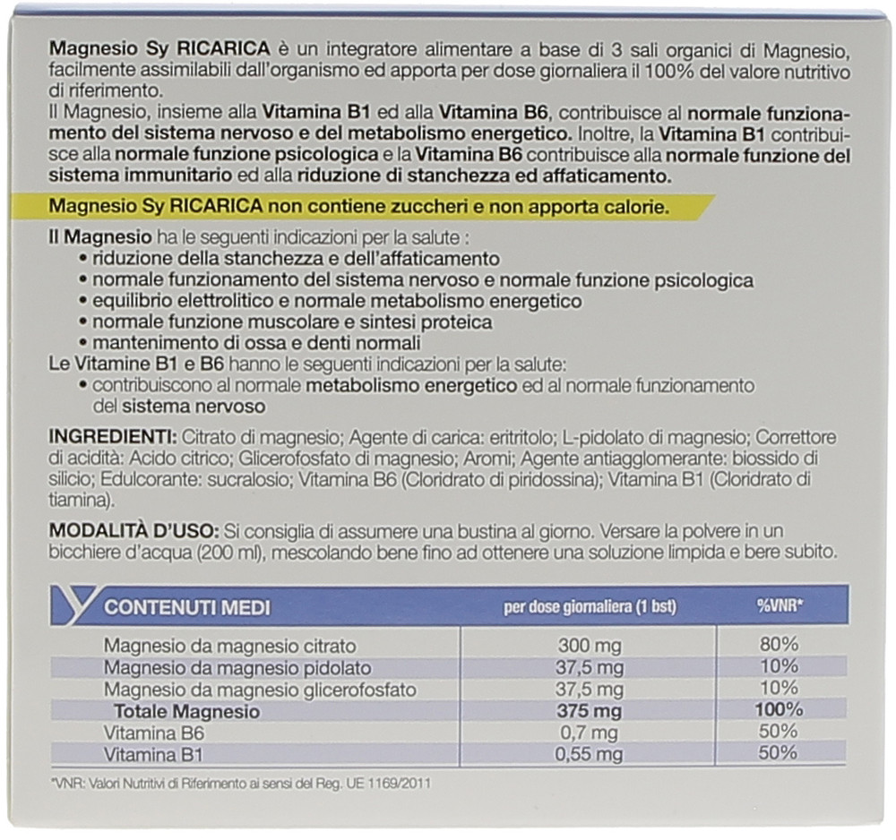 Magnesio-Sy Ricarica - Foto 2
