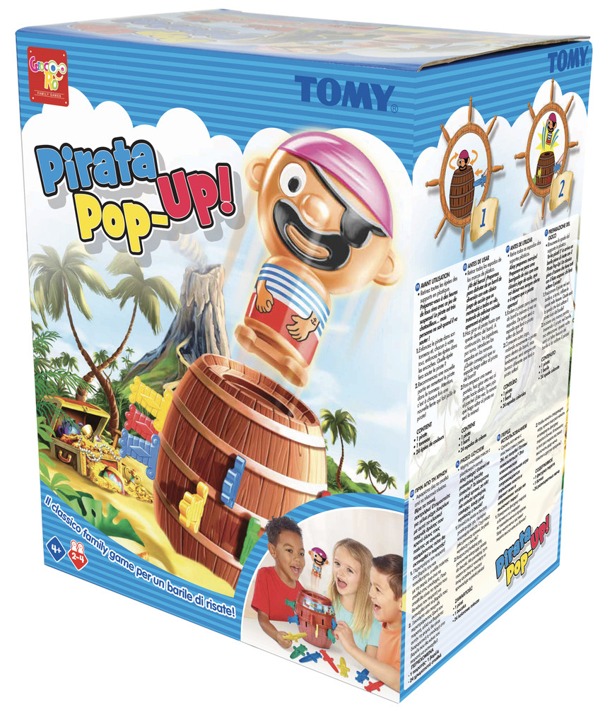 Pirata Pop Up Rocco Giocattoli