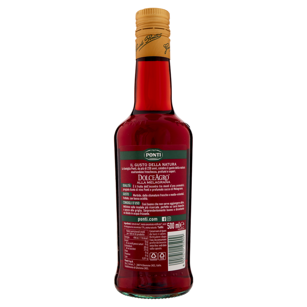 Condimento Dolceagro Alla Melagrana Il Delicato Ponti - Foto 3