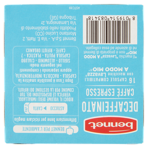 Caffè Espresso Dek In Capsule Compatibili Lavazza 16pz Bennet - Foto 3