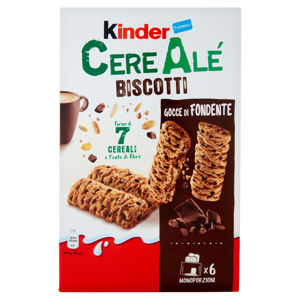 Kinder Cereale' Biscotti Dark