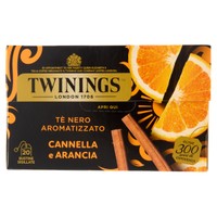 Te' Arancia Cannella Twinings 20 Filtri Te' Arancia Cannella Twinings 20 Filtri