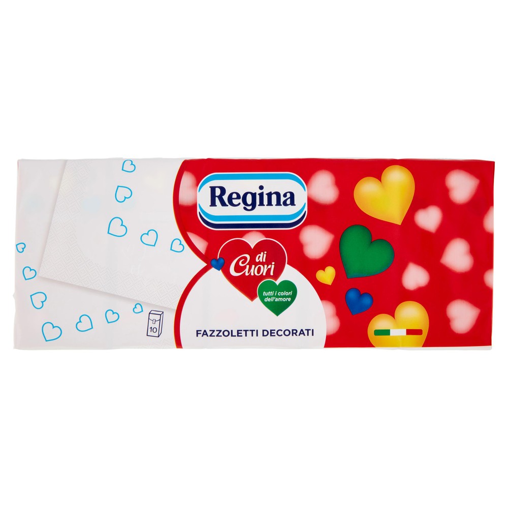 Fazzoletti Morbidi 4 Veli Regina Di Cuori - Foto 1