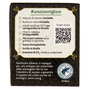 Tè Nero Zenzero E Limone 20x1,75g Bustine Sir Winston Tea - Foto 2