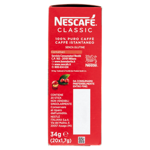 Nescafe Classic Stick, Conf. 20 Bustine
