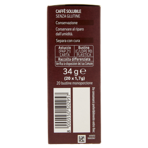 Caffè Solubile Classic In Bustine Senza Glutine 20x1,7g Nescafé - Foto 2