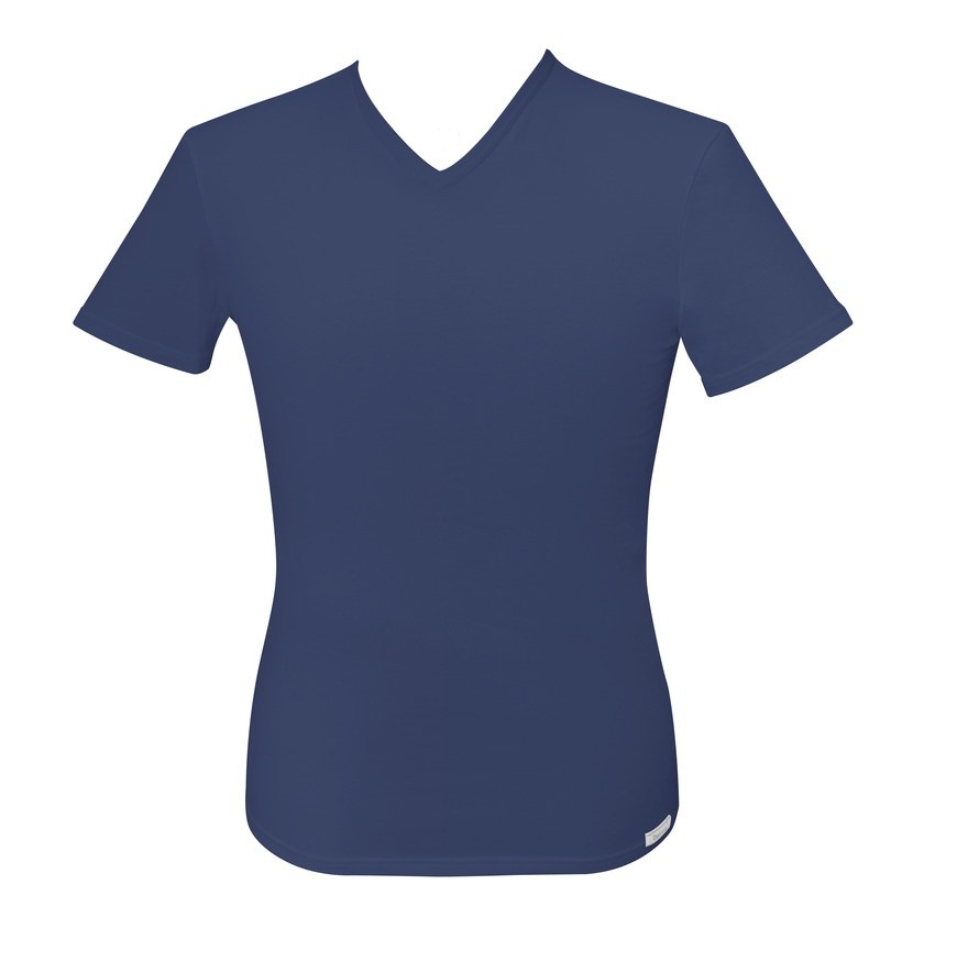 Maglia Intima Uomo Scollo V XXL Blu Delinea - Foto 1