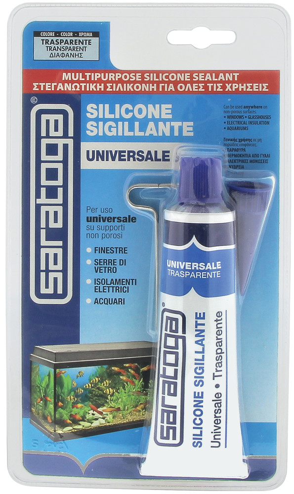 Silicone Universale Trasparente Saratoga Tubetto Ml.60 - Foto 1