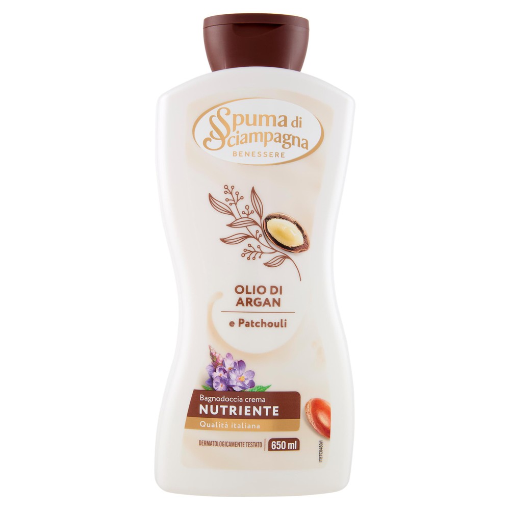 Bagnodoccia Nutriente Argan Spuma Di Sciampagna - Foto 1
