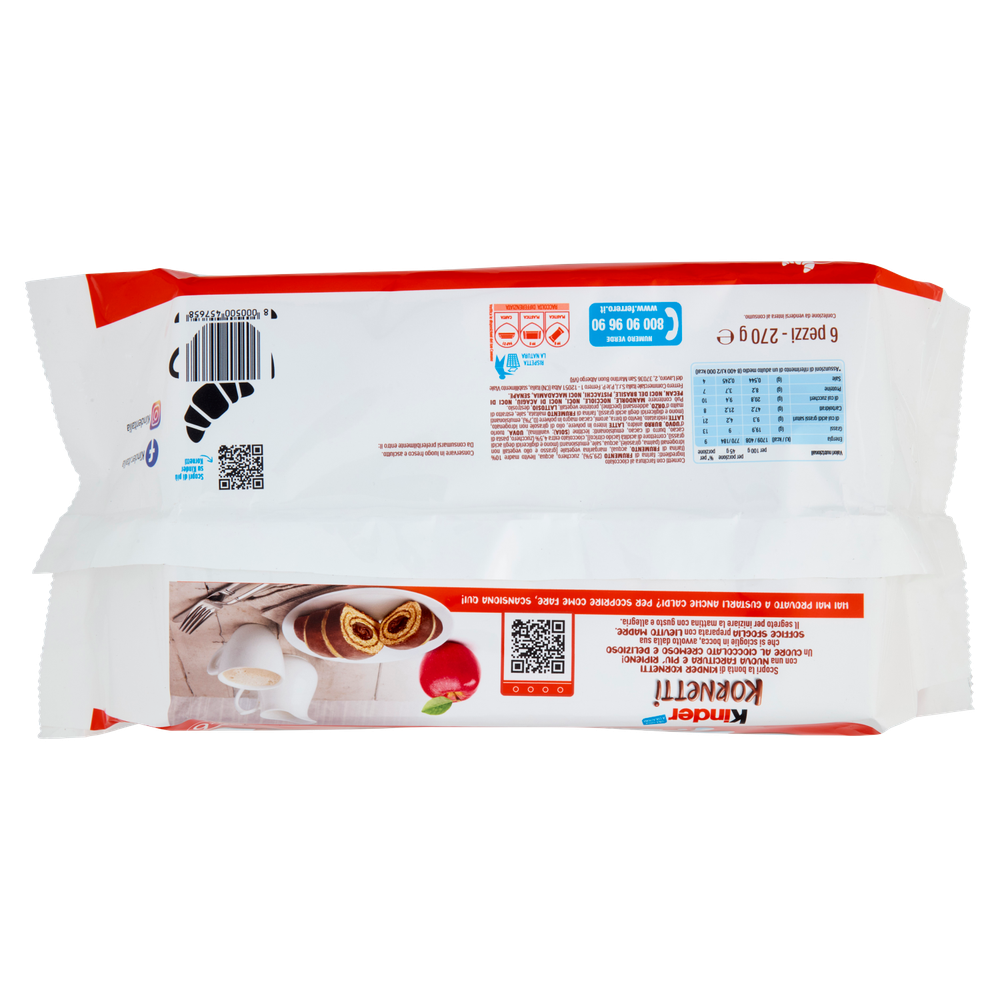 Kornetti Cioccolato Kinder X 6 - Foto 3
