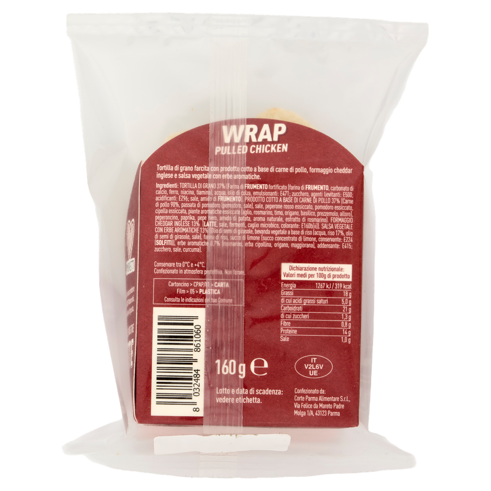 Wrap Pulled Chicken Amoretti - Foto 3