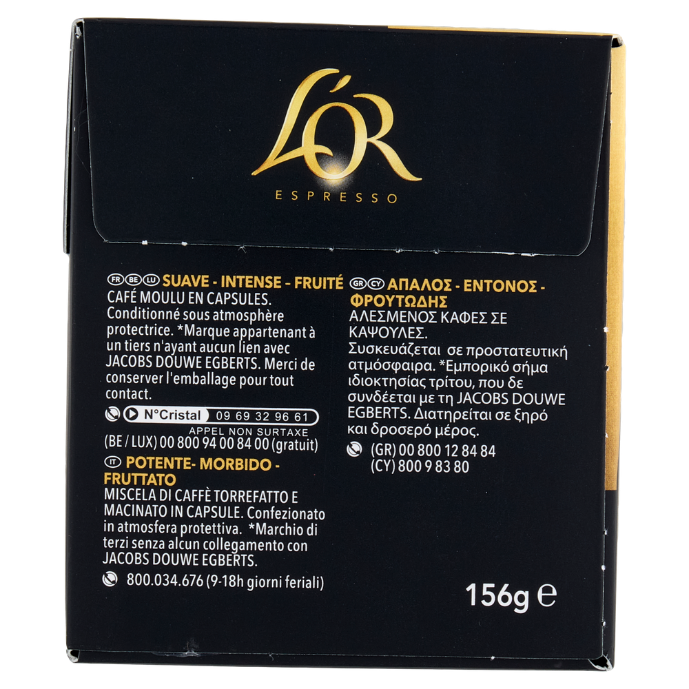 Caffè Espresso Barista Capsule Compatibili Nespresso 30pz L'or - Foto 2