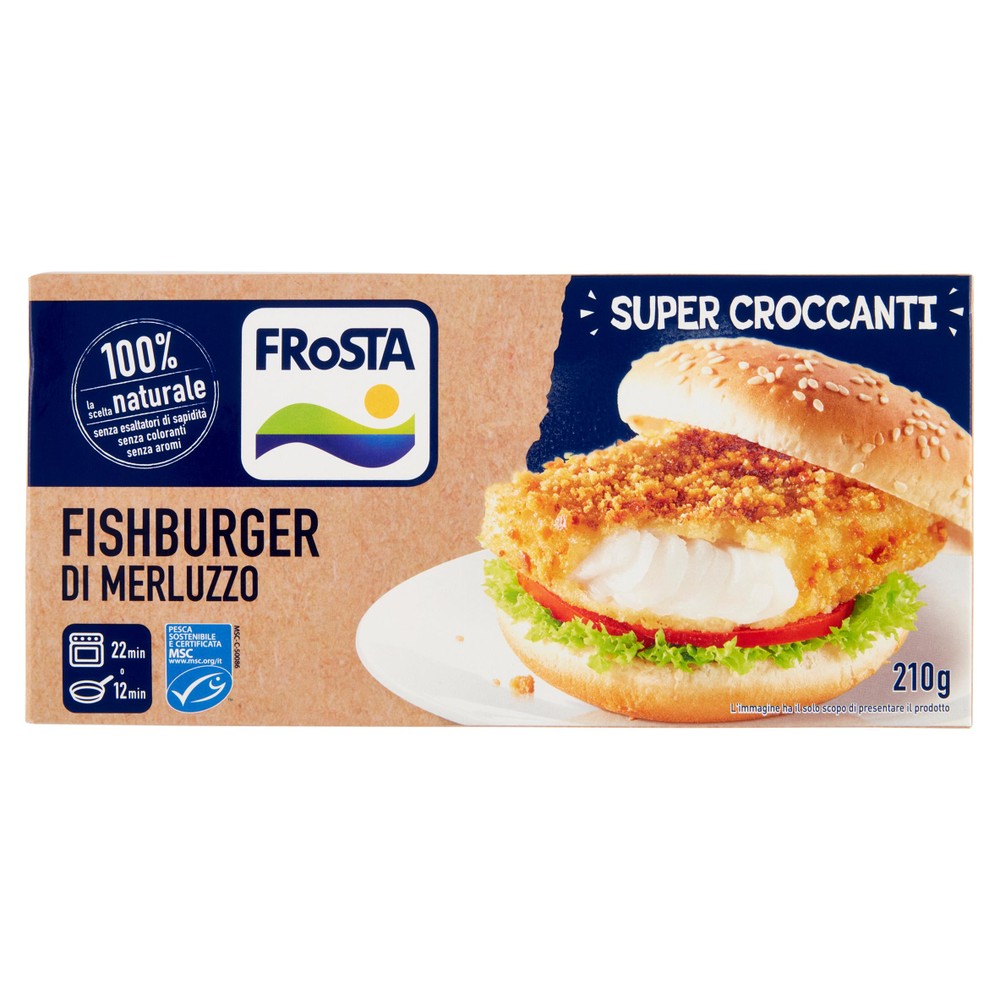 Fishburger Di Merluzzo Frosta - Foto 1