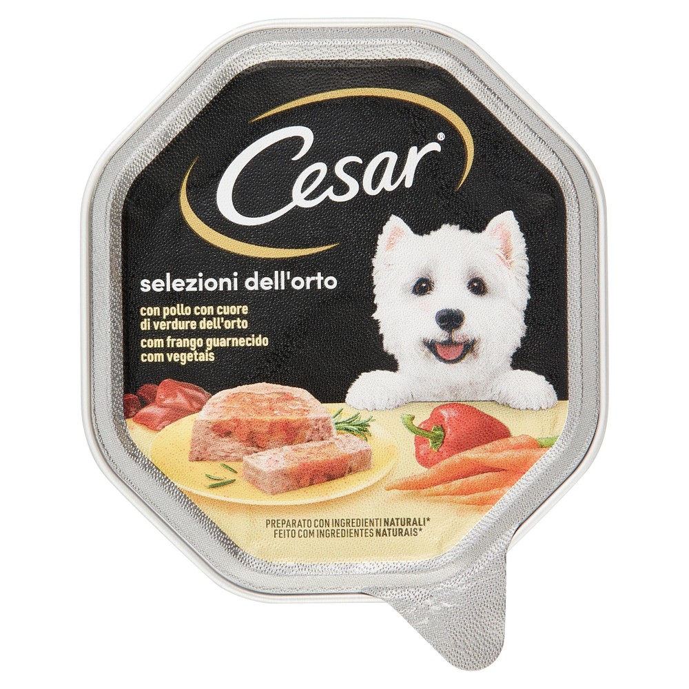 Cesar Vaschetta Cibo Umido Per Cani Adulti, Con Pollo - Foto 1