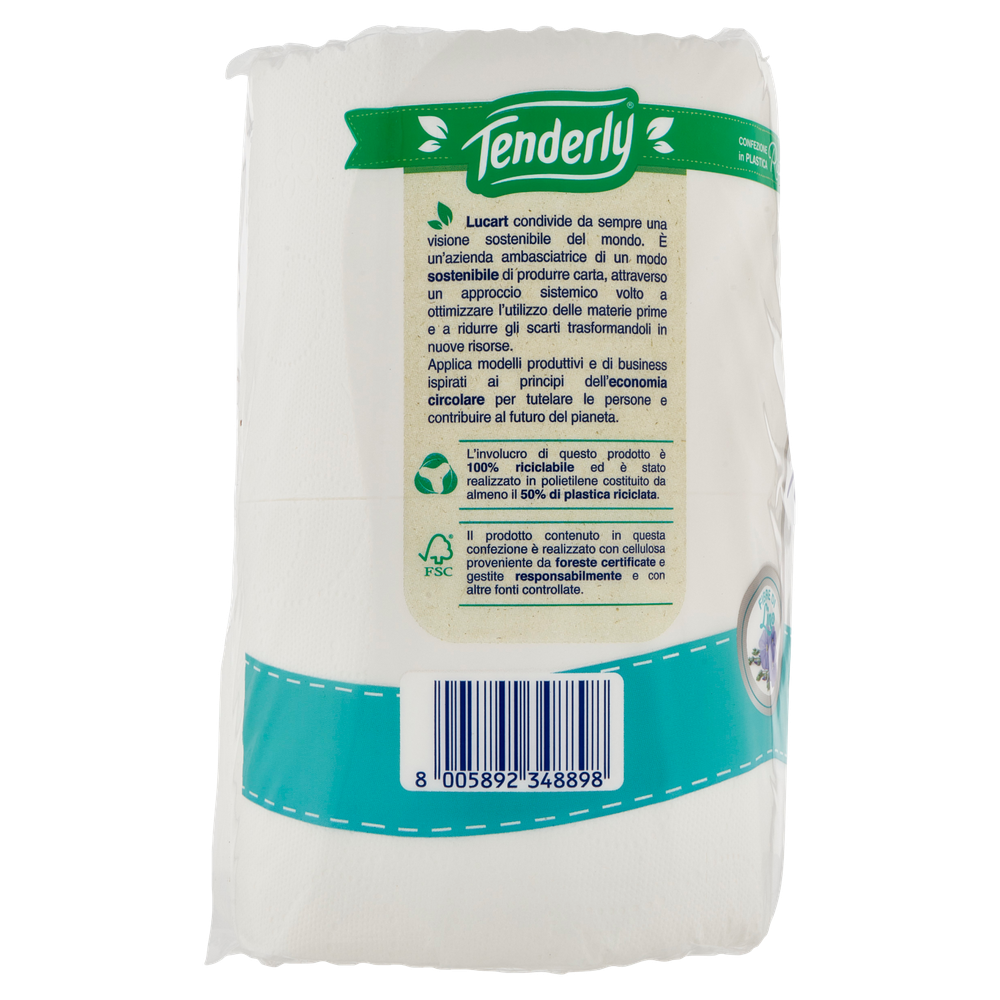 Carta Igienica Fior Di Lino Tenderly X 4 - Foto 2