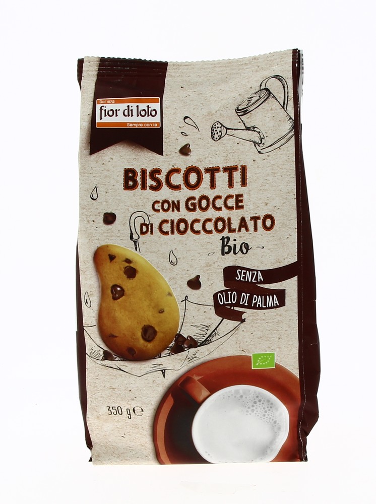 Biscotti Con Gocce Di Cioccolato Fior Di Loto