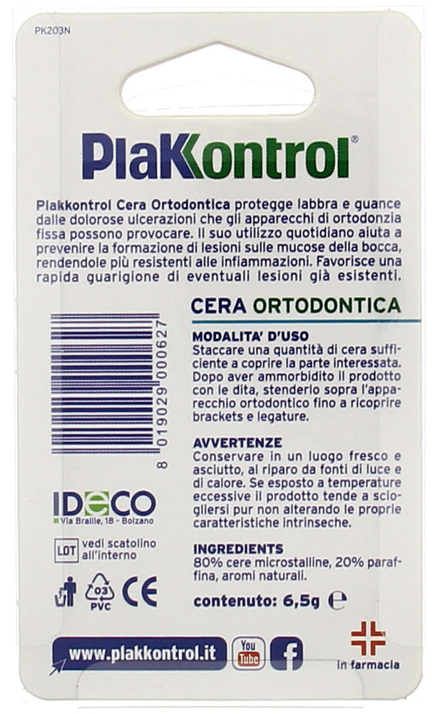 Cera Ortodontica Plakkontrol - Foto 2