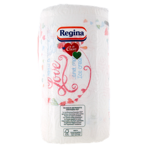 3 Rotoli Carta Cucina Decorata E Resistente 2 Veli Regina Di Cuori - Foto 2