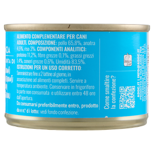Alimento Umido Per Cani Naturally Premium Filetti Pollo Anatra Adoc - Foto 3