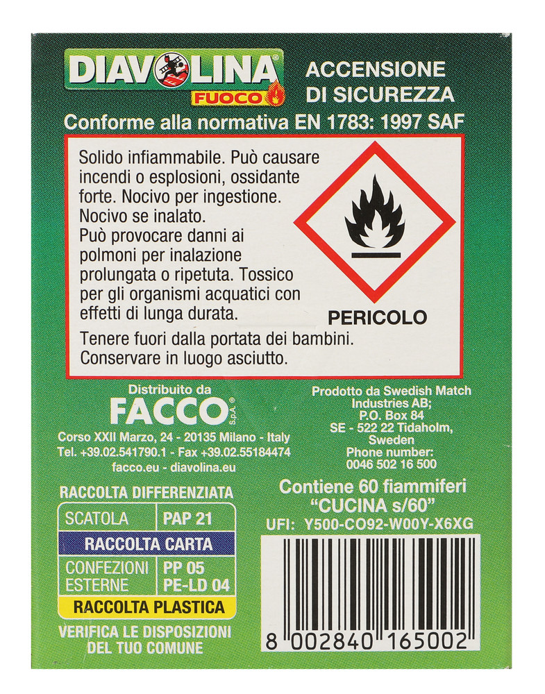 60 Fiammiferi Cucina Diavolina - Foto 3