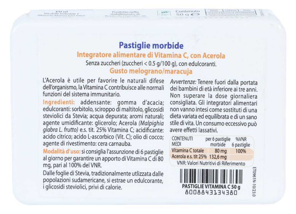 Esi Multicomplex Vitamina C E Acerola Caramelle - Foto 3