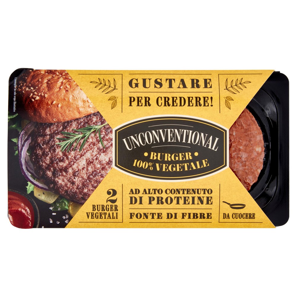 Burger Vegetali Unconventional Conf. Da 2 - Foto 1