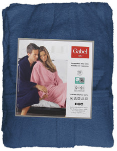 Accappatoio Unisex Con Cappuccio XL Blu Marino Gabel