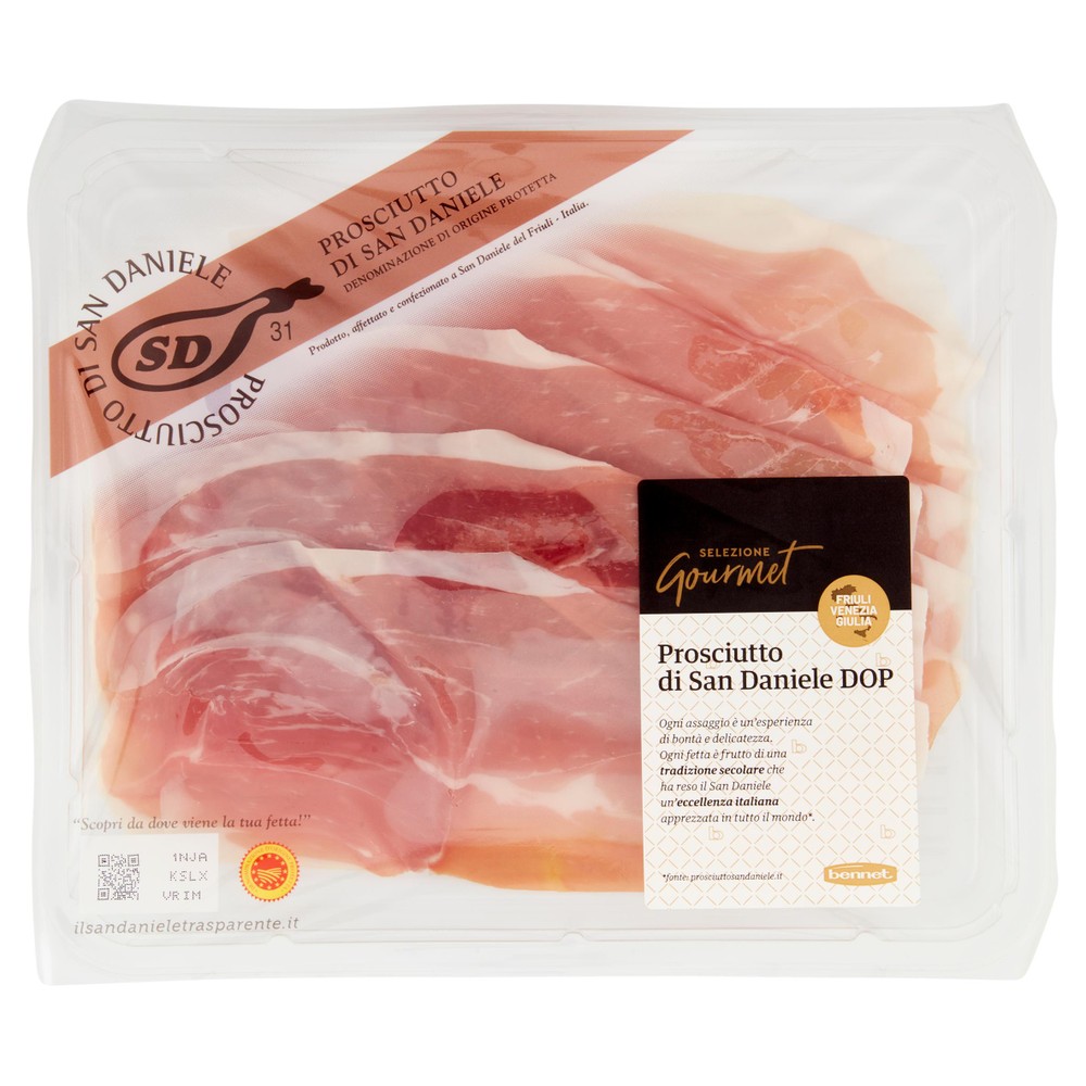Prosciutto San Daniele Dop Selezione Gourmet Bennet - Foto 1