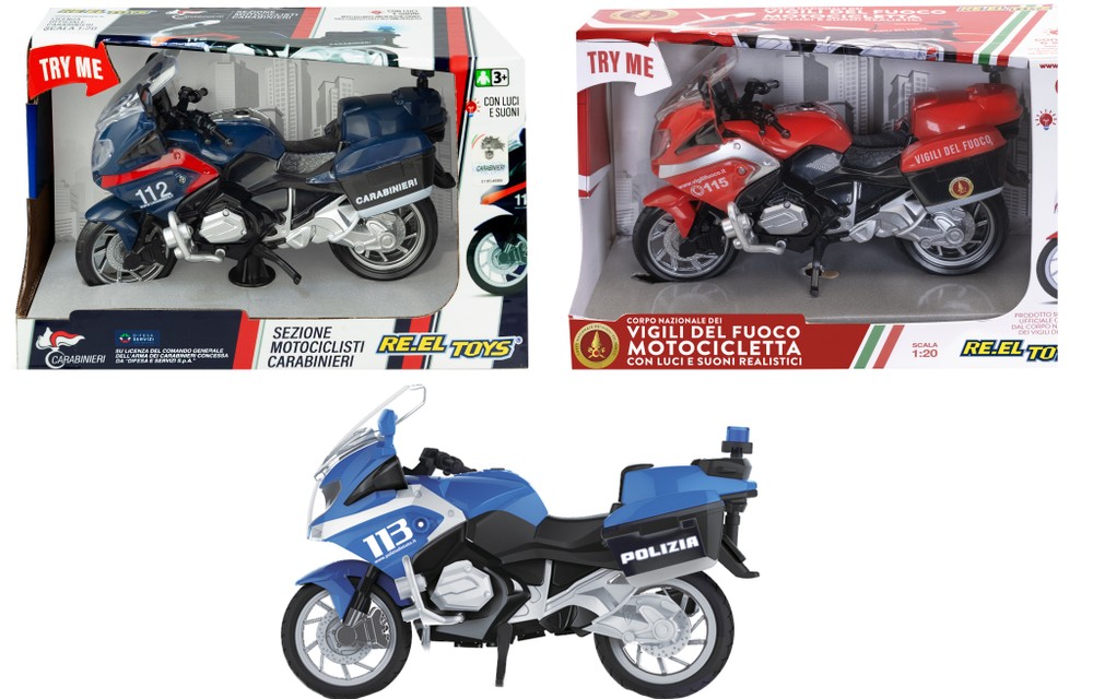 Moto Forze Dell'ordine Re.El Toys - Foto 1