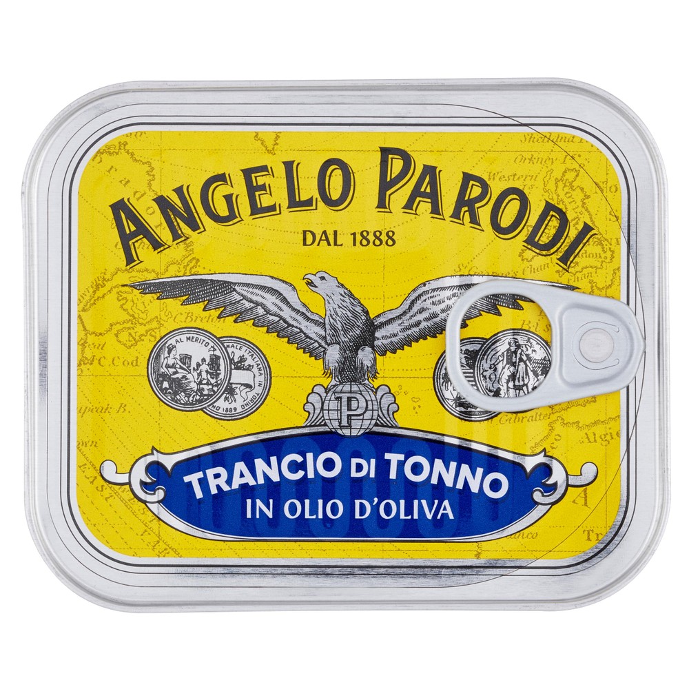 Trancio Di Tonno In Olio D'oliva Angelo Parodi - Foto 1
