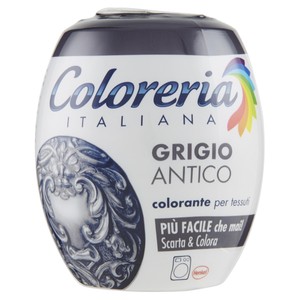Colorante Tessuti Lavatrice Grigio Antico Coloreria Italiana