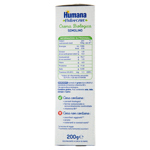 Crema Semolino Bio Humana - Foto 2