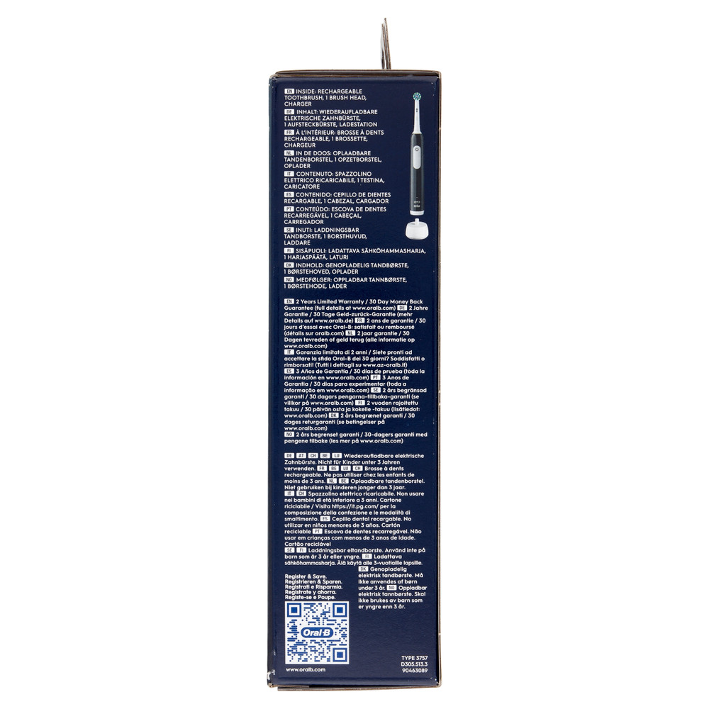 Spazzolino Elettrico Pro1 Cross Action Black Oral B - Foto 2