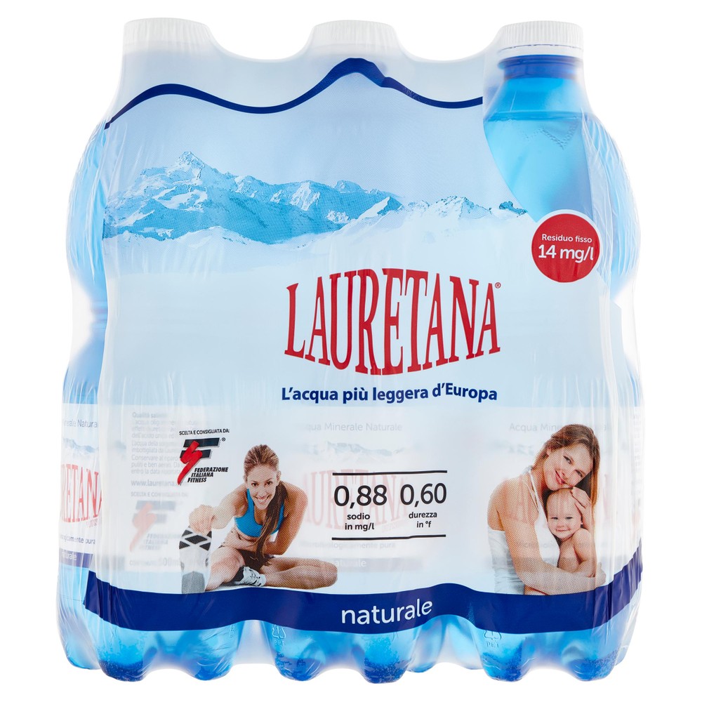 Acqua Minerale Lauretana 6  Da Ml.500 - Foto 1