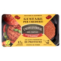 Burger Decongelato Pomodoro Conf. Da 2 Unconventional Burger Decongelato Pomodoro Conf. Da 2 Unconventional