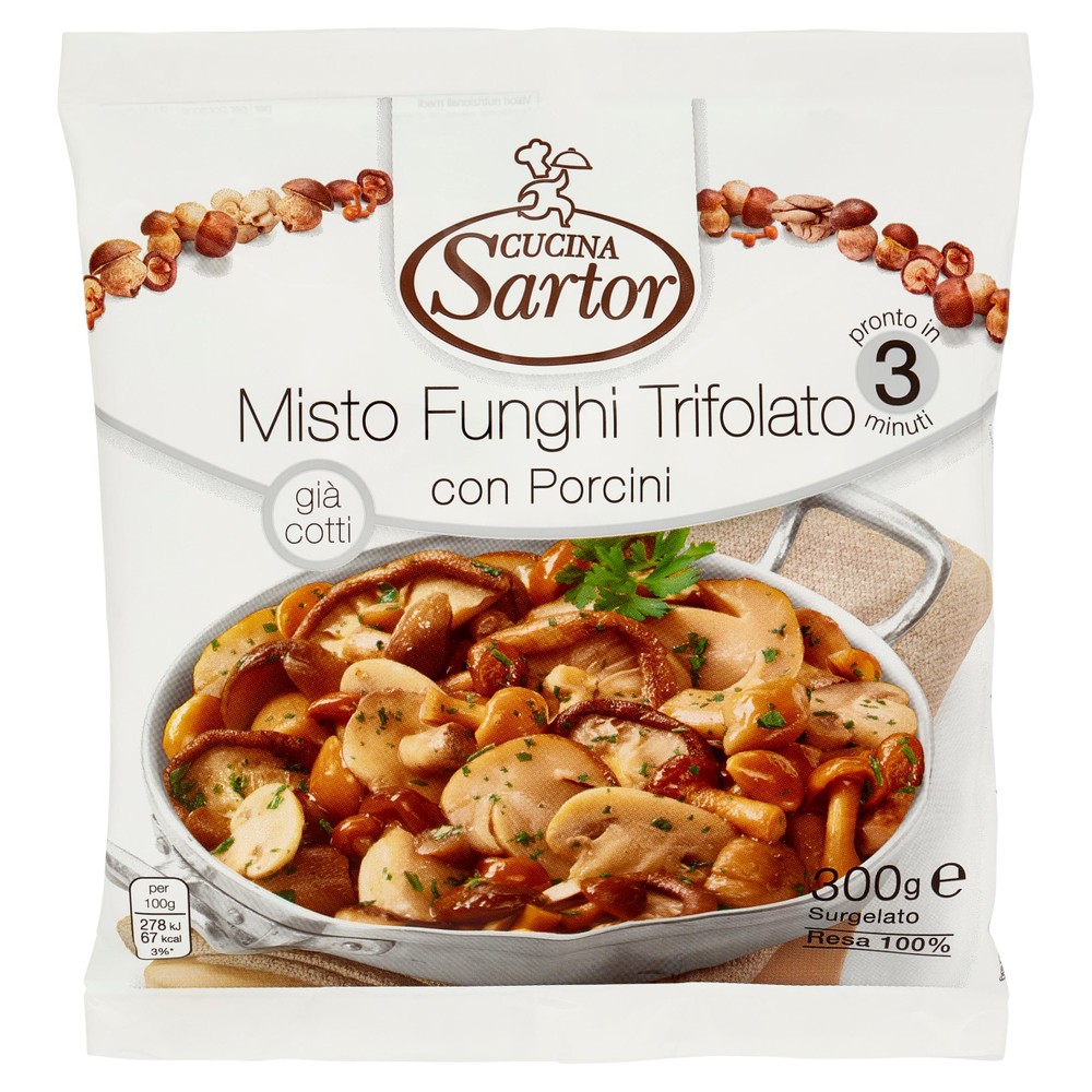 Misto Funghi Trifolati Con Porcini - Foto 1